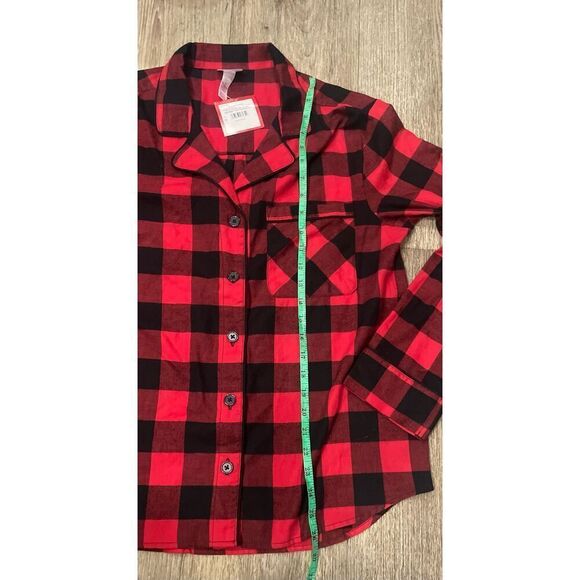 Wondershop at Target Sleep Red Black Flannel Top Small New - Picture 5 of 6